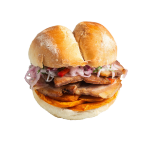 Pan con Chicharron